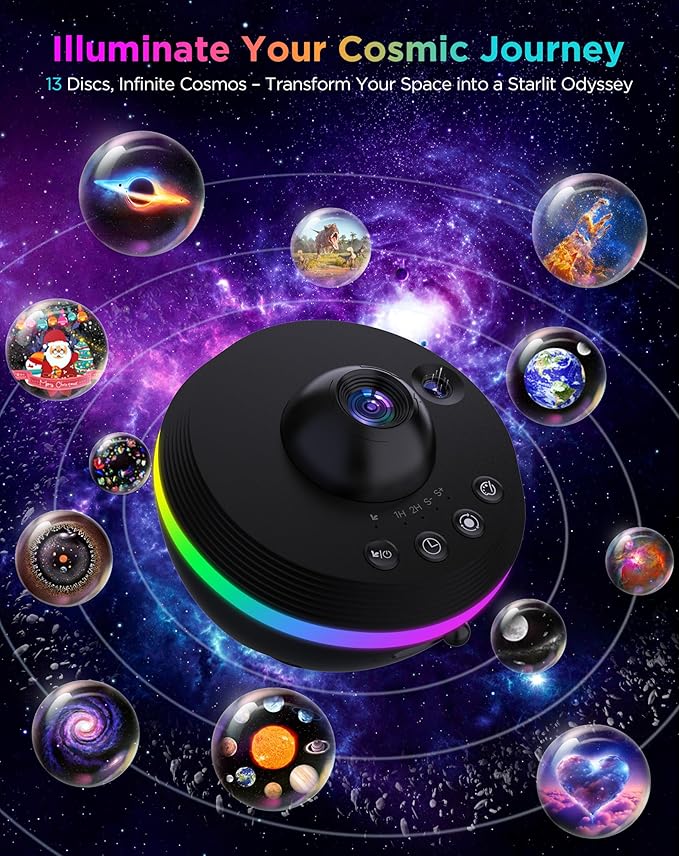 Star Projector, 13 in 1 HD Planetarium Galaxy Projector - Image 2