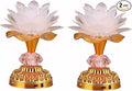 2Pack - Colorful LED Lotus Buddhist Lamp, Gradient Buddha Light by Omeet