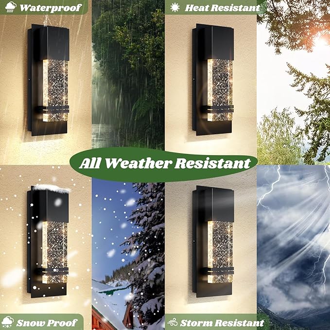 BesLowe Outdoor Wall Light Fixtures - Image 2