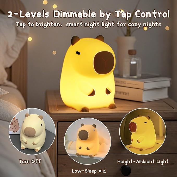 Capybara Night Light for Kids - Image 4