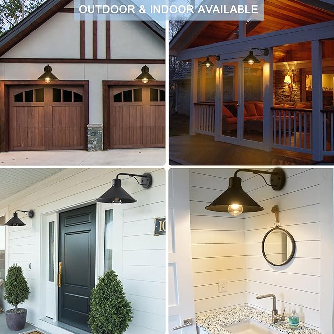 1 Pack Outdoor Wall Lights Wall Mount - Image 5