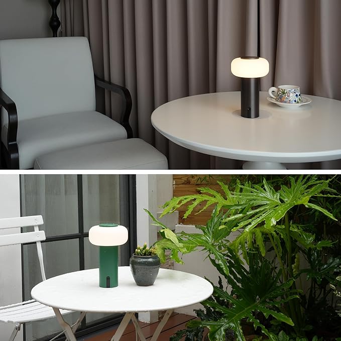 Shower Lamp Waterproof, Outdoor Cordless Table Lamp Rechargeable, Portable - Image 5