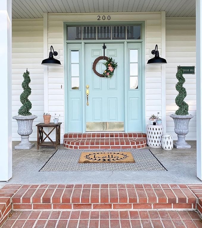 Steel Lighting Co. Gardena Barn Light | Outdoor Wall Mounted | 16" Dome | 11" - Image 7