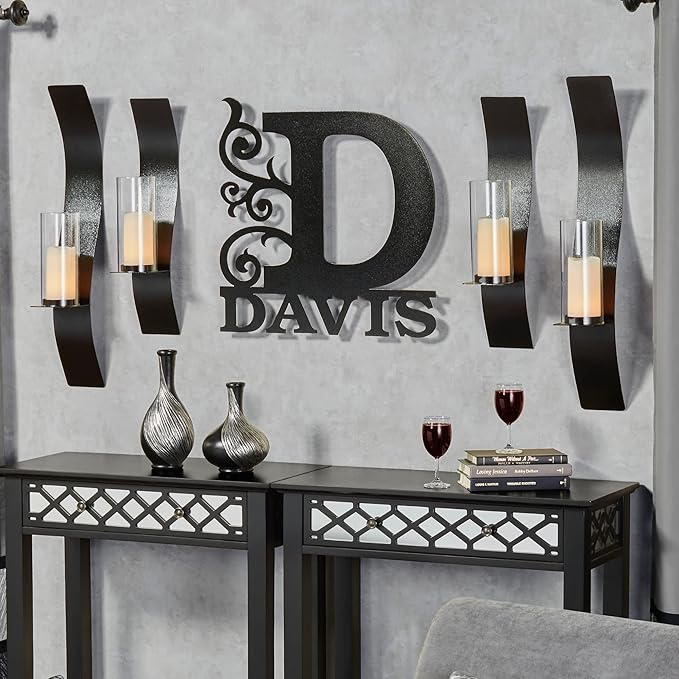 Touch of Class Sinuous Wall Sconce Pair - Image 2