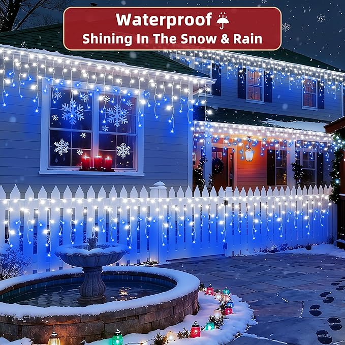 1620 LED Christmas Lights Outdoor 164 FT - Image 5