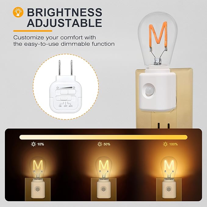 LED Motion Sensor Night Light, Motion Activated Night Light, Night Lights Plug - Image 3