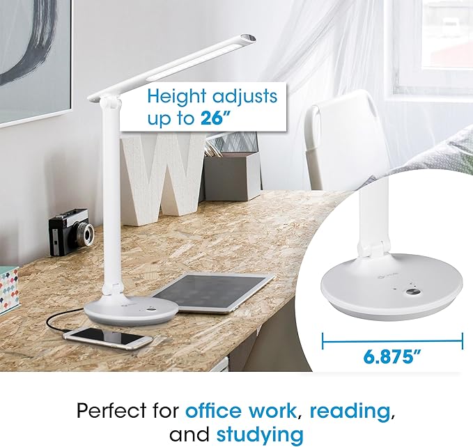 OttLite Desk Lamp with USB Charging & Good Housekeeping Sanitizing Light - Image 6