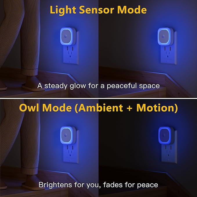 2 Pack Plug in Night Light - Image 2
