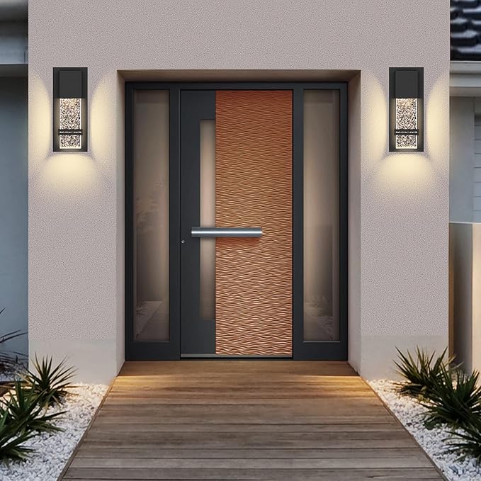 LED Integrated Outdoor Wall Light, Modern Exterior Wall Sconce - Image 6