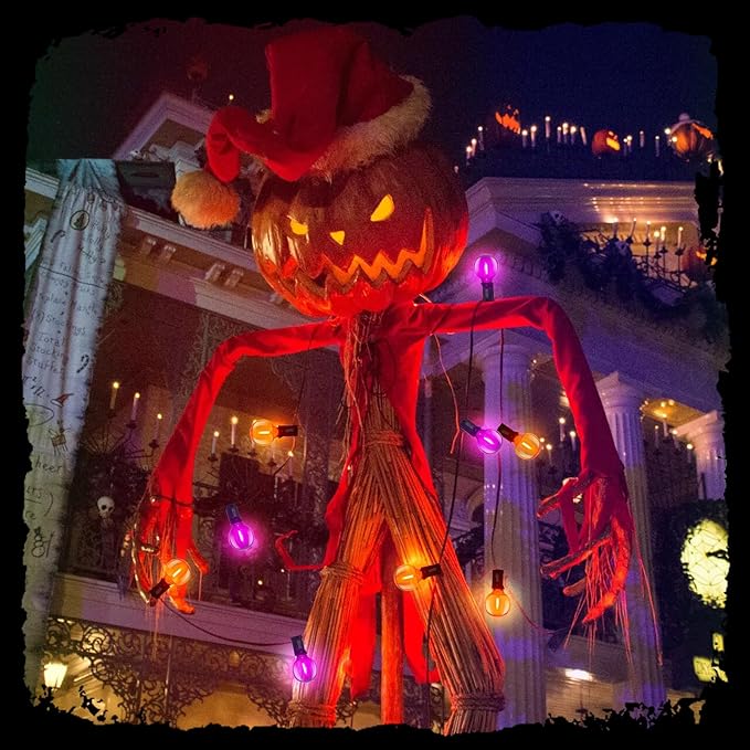 25FT G40 LED Outdoor Halloween String Lights, Hanging Patio Lights - Image 5