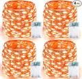 4 Pack 20FT 60LED Halloween Battery Operated Fairy Lights by BOSSERN