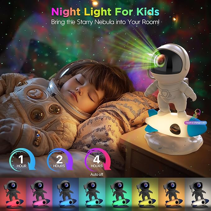 Astronaut Galaxy Projector for Bedroom, Star Projector Galaxy Light - Image 4
