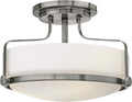 Hinkley Harper 3641BN Medium Semi-Flush Mount Ceiling Light by Hinkley