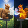 Upgraded Solar Garden Lights Outdoor Decor, Solar Squirrel Stake Lights by LifeisfullofloveVGYVGYCC