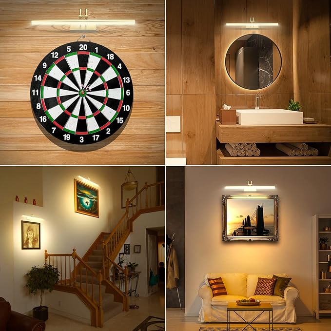 Picture Light, Picture Lights for Wall Cordless, Battery Wall Lights for - Image 5
