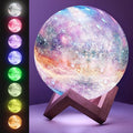 Mind-Glowing Galaxy Moon Lamp by Mind-Glowing