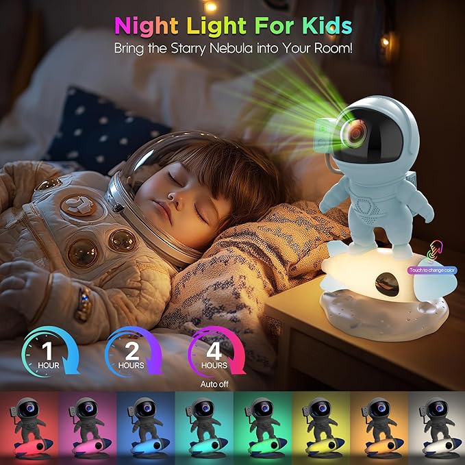 Astronaut Galaxy Projector for Bedroom, Star Projector Galaxy Light - Image 4