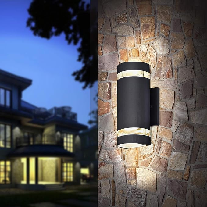 Dusk to Dawn Outdoor Lighting, Bling Exterior Wall Sconce - Image 9