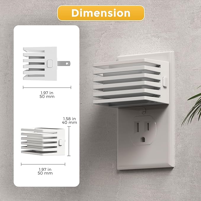 L LOHAS LED Night Lights Plug into Wall, 2 Pack Modern Night Light - Image 5