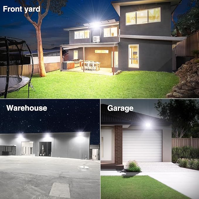 Onforu 80W Flood Lights Outdoor, 8000lm Bright LED Work Light - Image 7