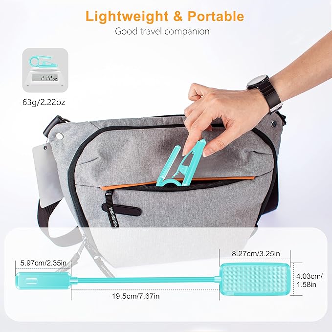 Gritin 9 LED Rechargeable Book Light - Image 8