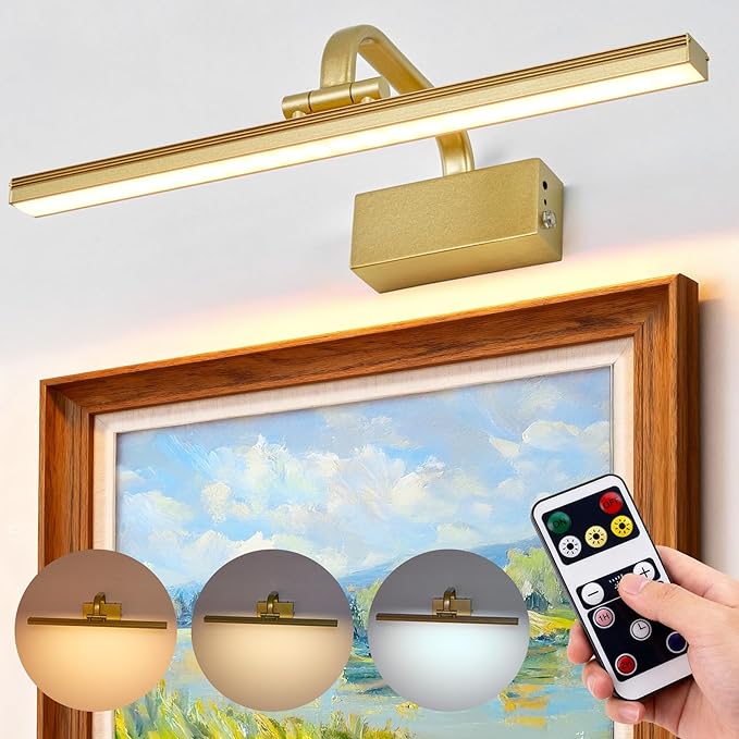 Picture Light, Picture Lights for Wall Cordless, Battery Wall Lights for - Image 8