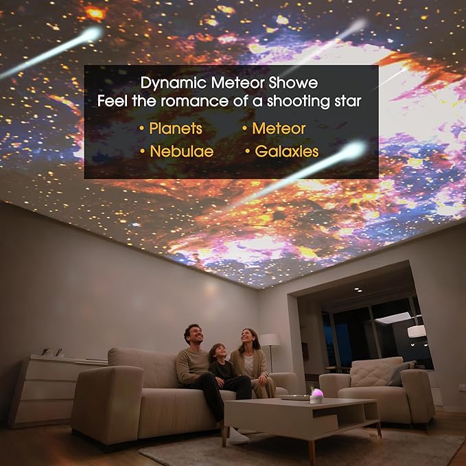 L LOHAS LED Galaxy Projector Night Light, 12 in 1 Star Projector Night Light - Image 5