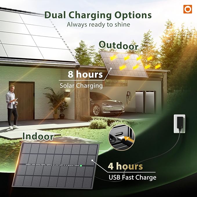 addlon 198FT Solar String Lights Outdoor - Image 4