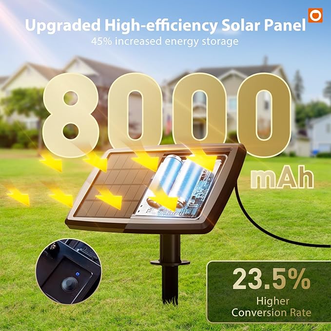 addlon 102FT Solar String Lights Outdoor - Image 2