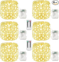 6 Pack 100LED Christmas Battery Operated Fairy Lights by BOSSERN