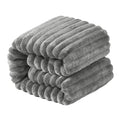 NTBAY Plush Flannel Twin Bed Blanket, 60X80 Inches Soft and Warm Lightweight by NTBAY