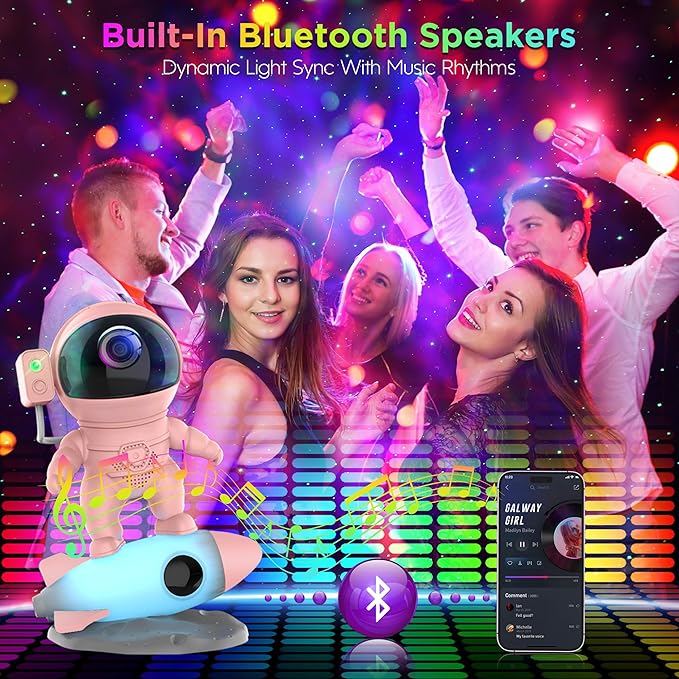 Astronaut Galaxy Projector for Bedroom, Star Projector Galaxy Light - Image 5
