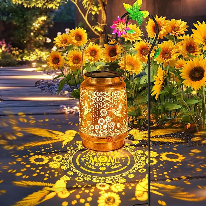 Hummingbird Solar Lanterns Outdoor Garden Decor, Christmas Gifts - Image 9