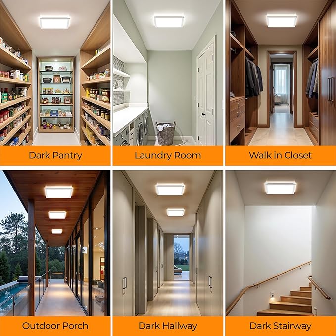 BLNAN Dimmable Motion Sensor LED Ceiling Light - Image 8