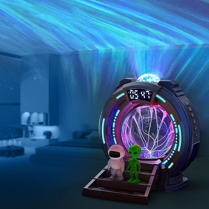 L LOHAS LED Galaxy Projector Night Light, Space Portal Night Light by LLOHASLED