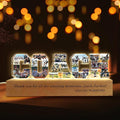 Personalized Coach Photo Collage LED Night Light by Thunala