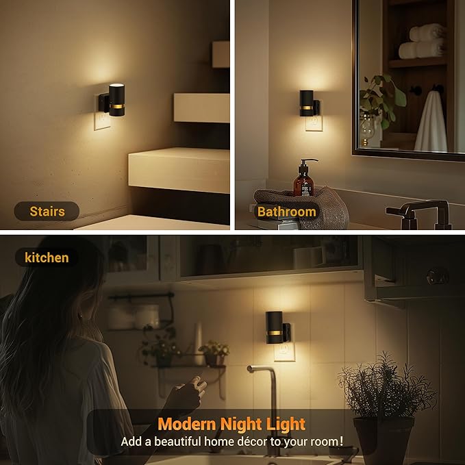 JandCase Night Lights Plug into Wall, Automatic Night Light - Image 6