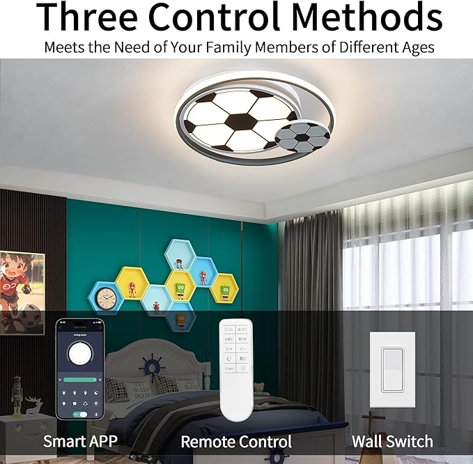 Modern Ceiling Light LED Kids Room Ceiling Lamp - Image 7
