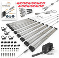 EBD Under Cabinet Lighting Touch Under Cabinet Lights Built-in 45cm Adjustable by ExcelBrighterDevelopmentLtd