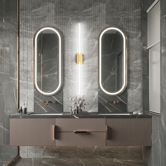 Ralbay 59inch Gold Vanity Light - Image 3