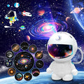 Space Galaxy Night Light Projector, Ultra-HD Astronaut Design, 12 Film Discs by SHJQJJLBCQ