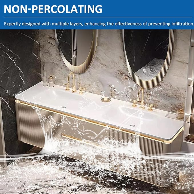 Double Sink Bathroom Vanity - Image 6