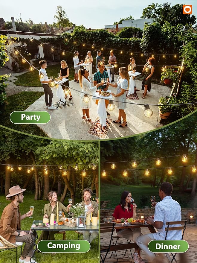 addlon 150FT Solar String Lights Outdoor Waterproof - Image 8