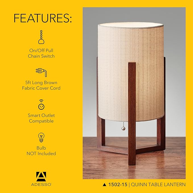 Adesso Quinn Table Lantern - Image 5