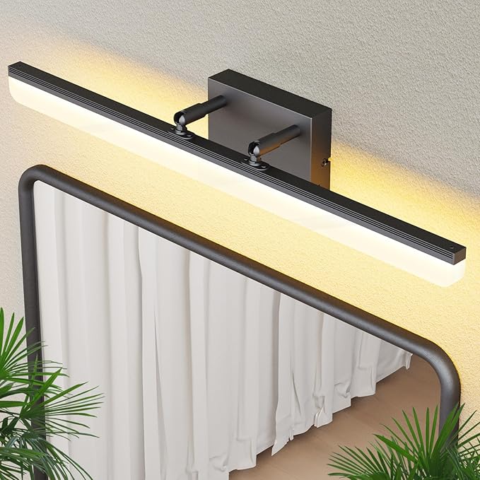 Black Vanity Light 24", 18W LED Bathroom Light Bar by KELIDENLighting