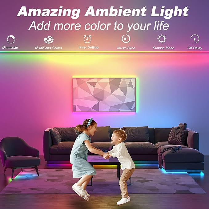 LED Strip Lights 6 Pre-Cut Led Light Strip - Image 4