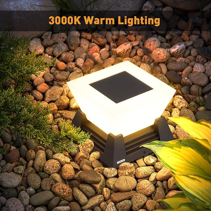 Outdoor Post Light, High Voltage Hardwired LED Pillar Lights, IP54 Waterproof - Image 3
