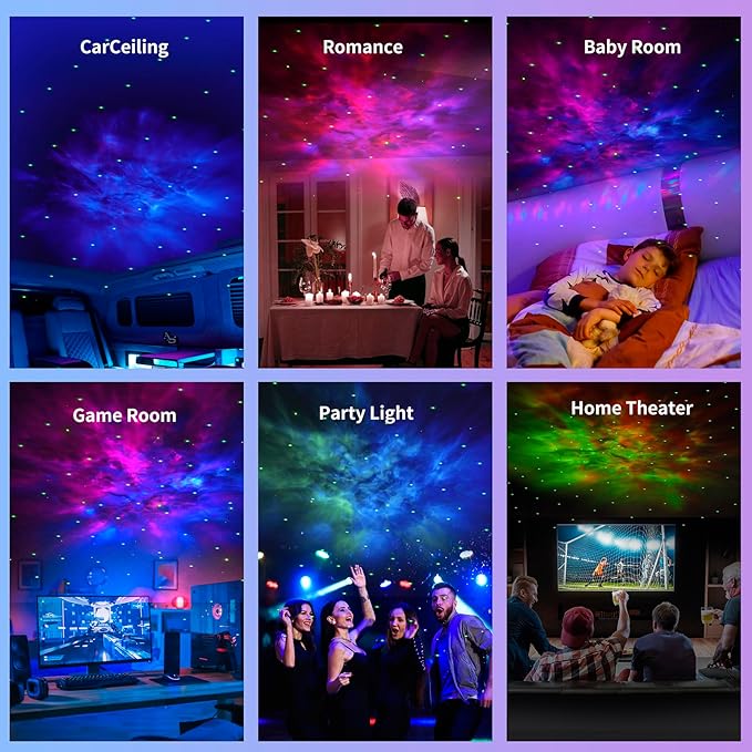 Astronaut Galaxy Projector, 2 in 1 Star Projector Galaxy Light - Image 7