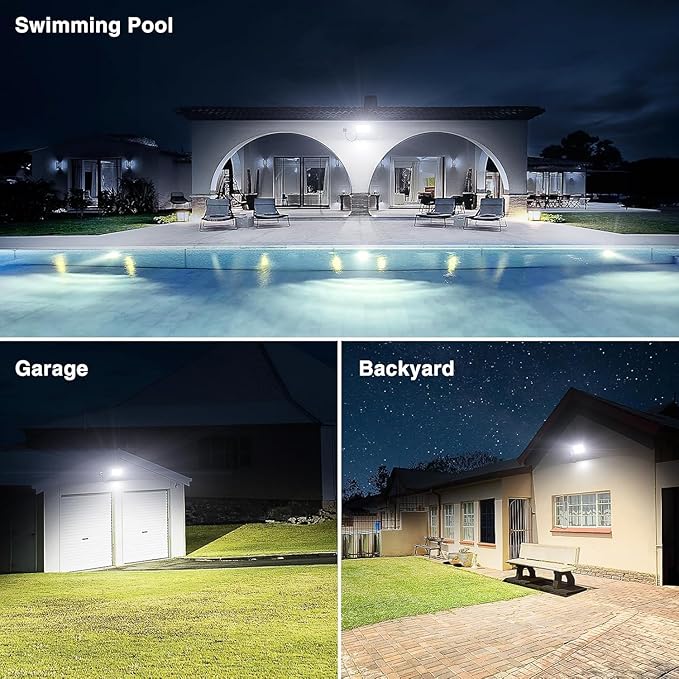 Onforu 200W Flood Lights Outdoor, 19000lm Bright LED Work Light - Image 7