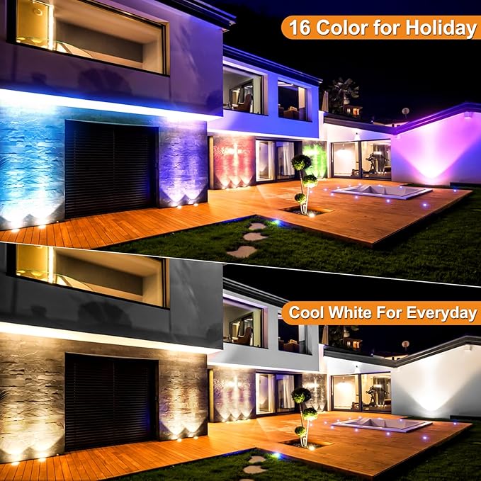 Low Voltage Landscape Lighting - 10W RGB Landscape Lights - Image 5